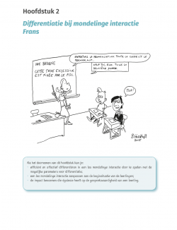 Mondelinge interactie in het Frans